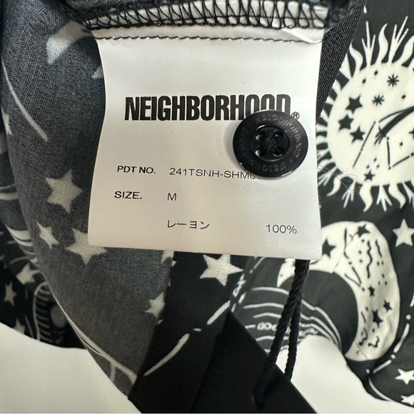Neighborhood Monochrome Starry Shirt - Picture 10 of 13